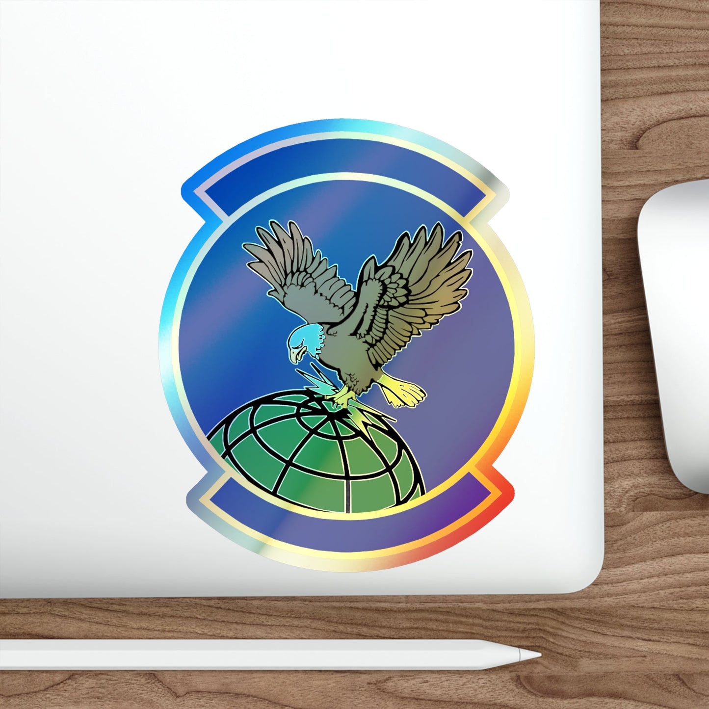100 Aircraft Maintenance Squadron USAFE (U.S. Air Force) Holographic STICKER Die-Cut Vinyl Decal-The Sticker Space