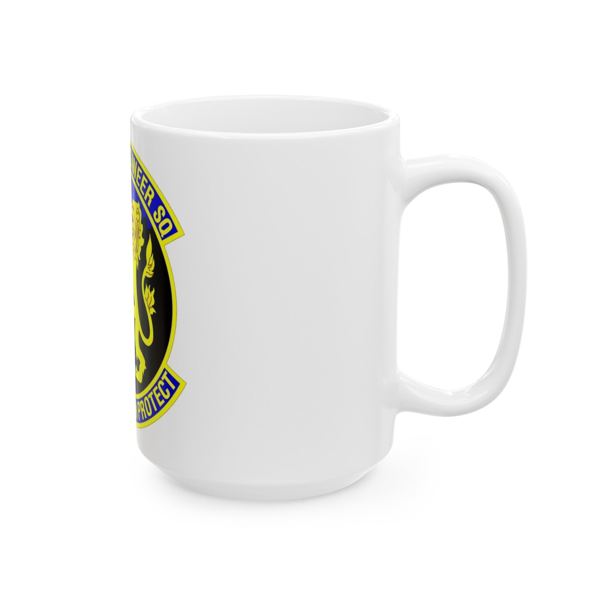100 Civil Engineer Squadron USAFE (U.S. Air Force) White Coffee Mug-The Sticker Space