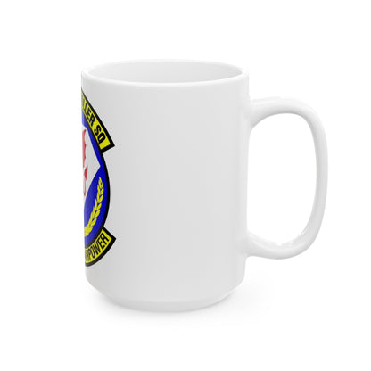 100 Comptroller Squadron USAFE (U.S. Air Force) White Coffee Mug-The Sticker Space