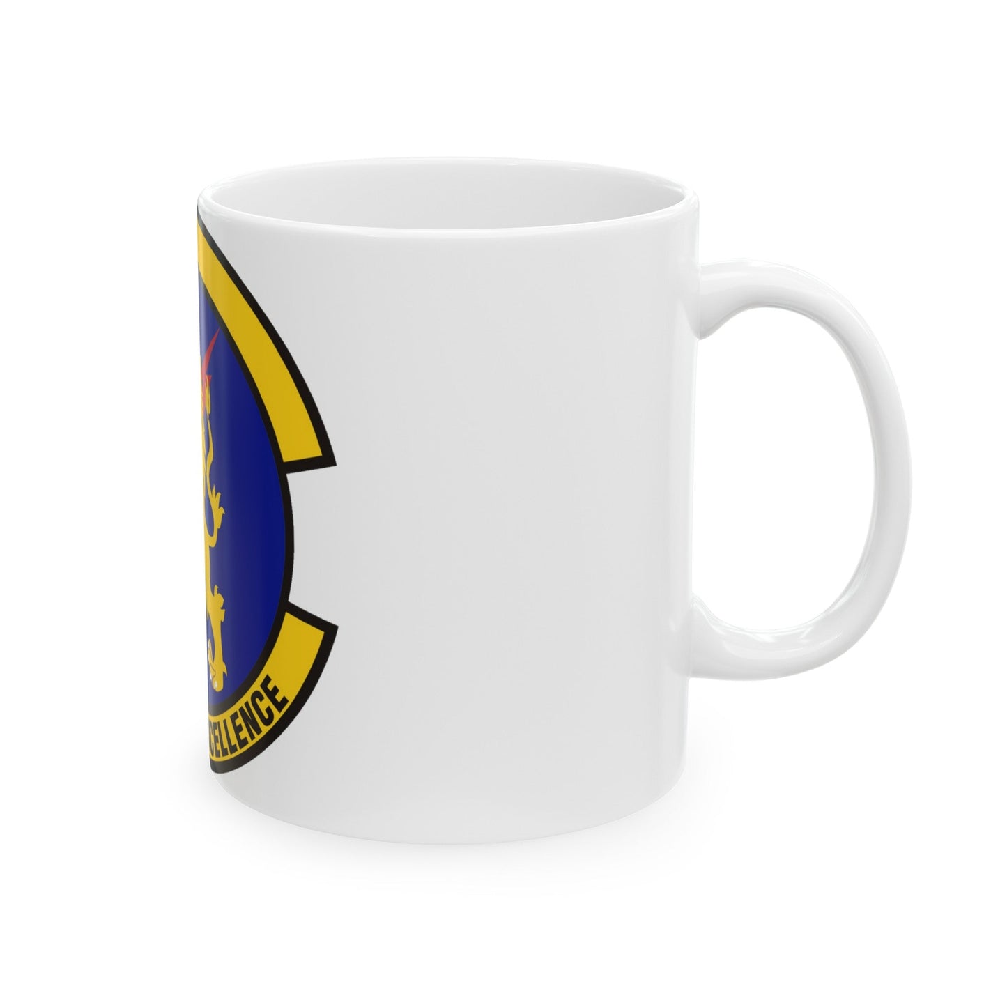 100 Logistics Readiness Squadron USAFE (U.S. Air Force) White Coffee Mug-The Sticker Space