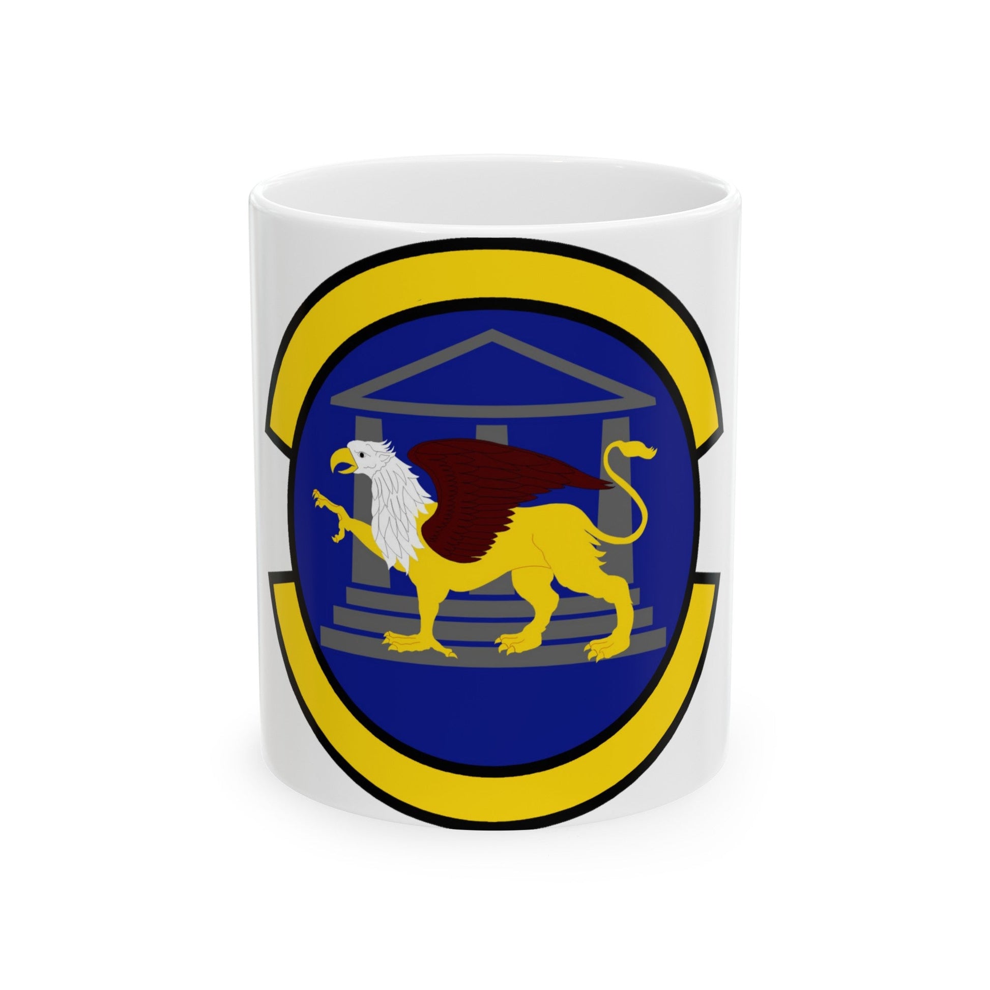 100 Maintenance Operations Squadron USAFE (U.S. Air Force) White Coffee Mug-11oz-The Sticker Space