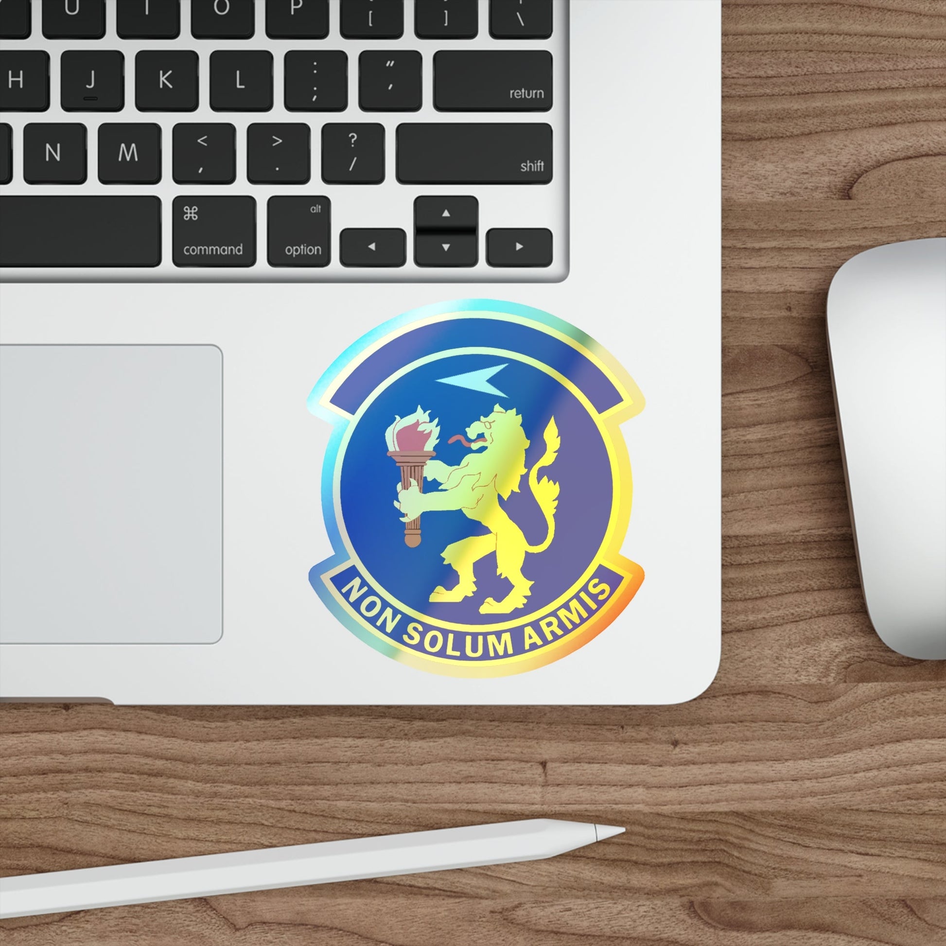 100 Operations Support Squadron USAFE (U.S. Air Force) Holographic STICKER Die-Cut Vinyl Decal-The Sticker Space