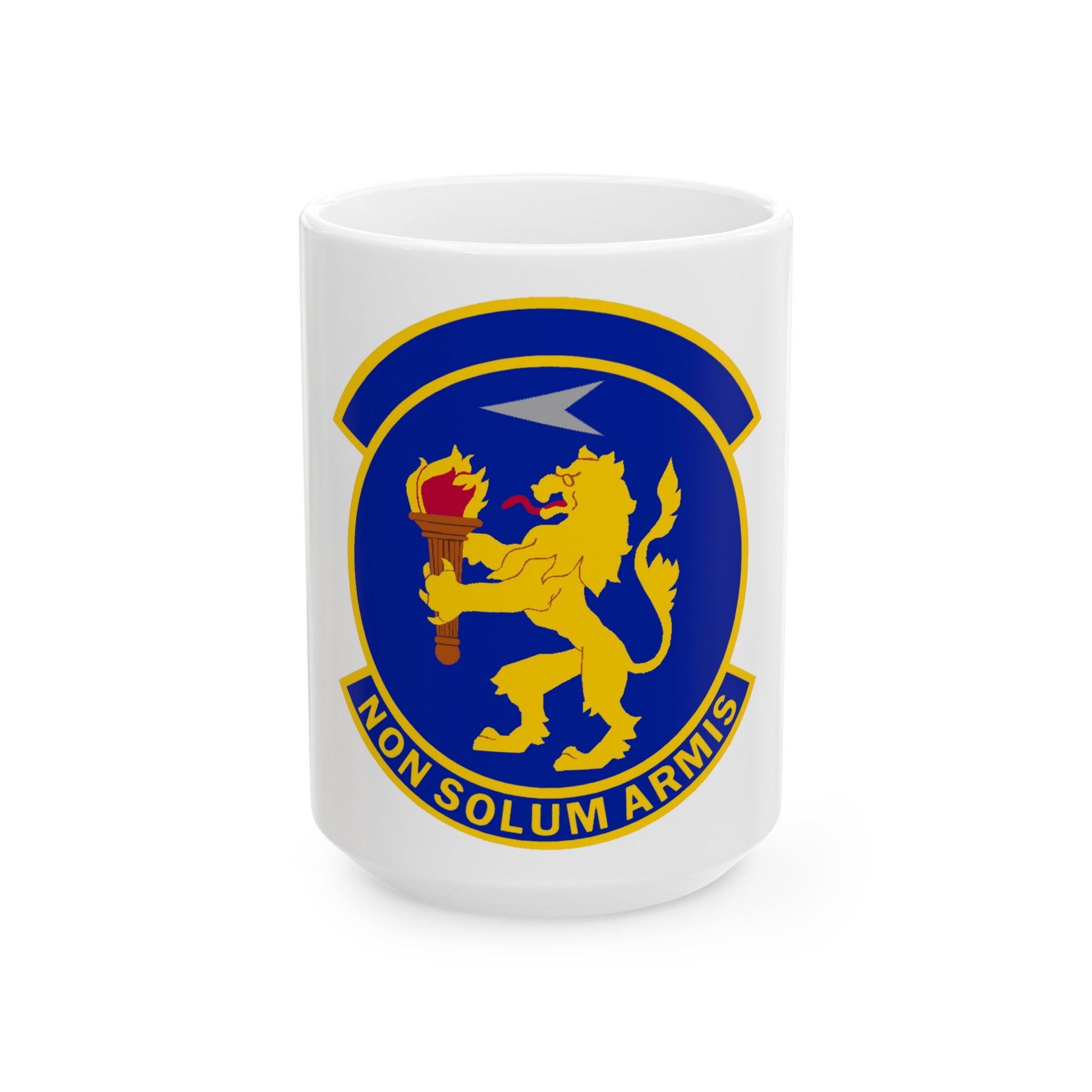 100 Operations Support Squadron USAFE (U.S. Air Force) White Coffee Mug-15oz-The Sticker Space