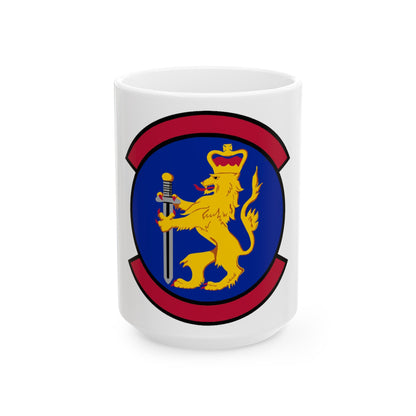 100 Security Forces Squadron USAFE (U.S. Air Force) White Coffee Mug-15oz-The Sticker Space