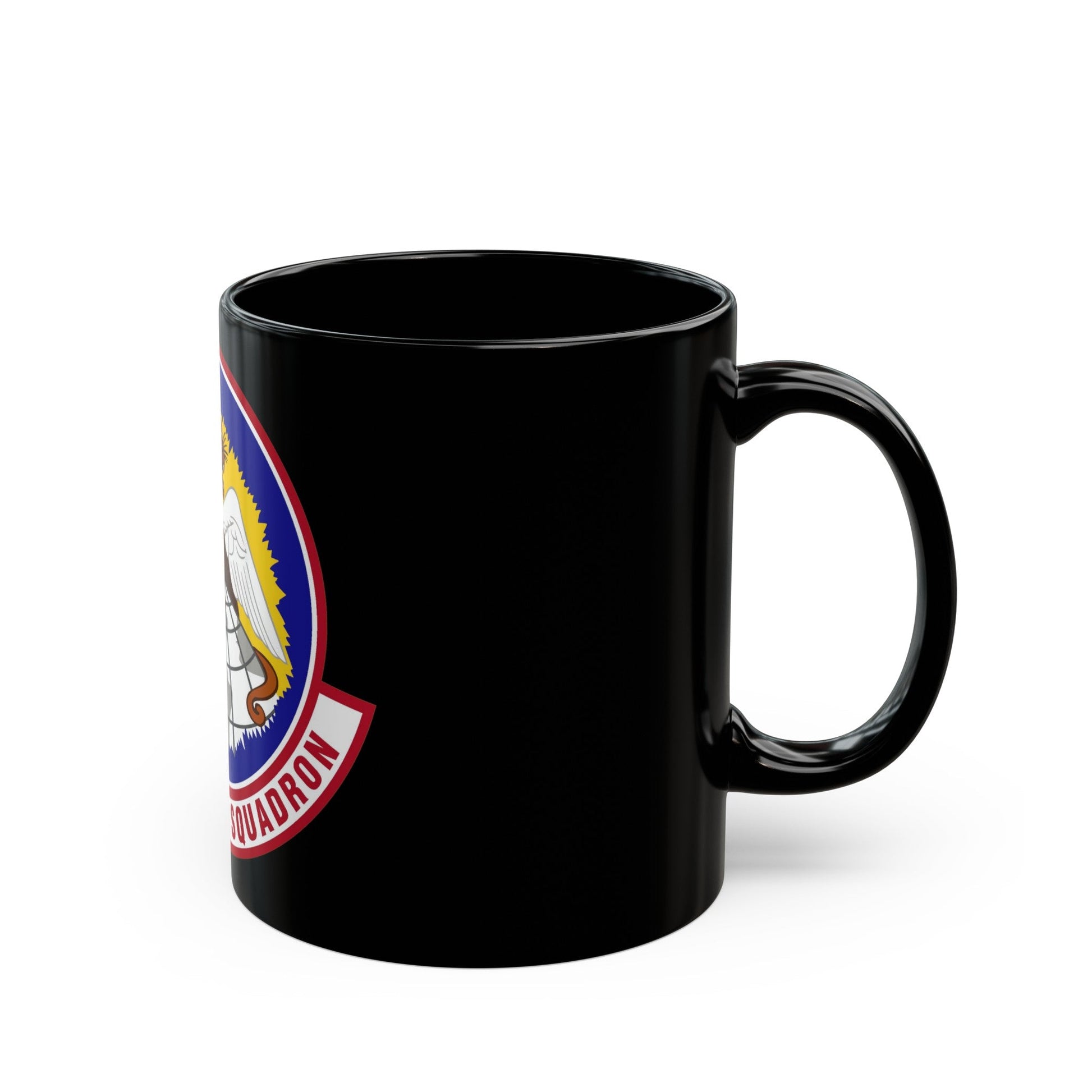 100th Fighter Squadron (U.S. Air Force) Black Coffee Mug-The Sticker Space