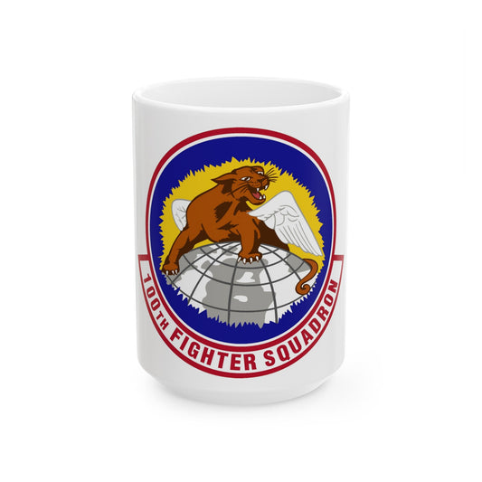 100th Fighter Squadron (U.S. Air Force) White Coffee Mug