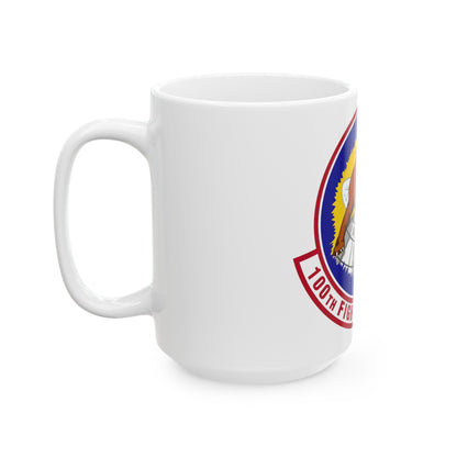 100th Fighter Squadron (U.S. Air Force) White Coffee Mug-The Sticker Space