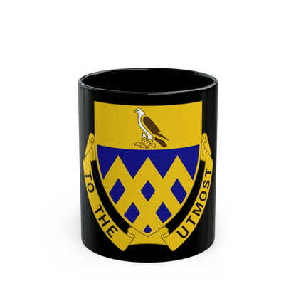 101 Cavalry Regiment (U.S. Army) Black Coffee Mug-11oz-The Sticker Space