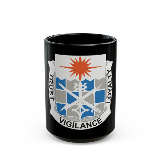 101 Military Intelligence Battalion (U.S. Army) Black Coffee Mug-15oz-The Sticker Space