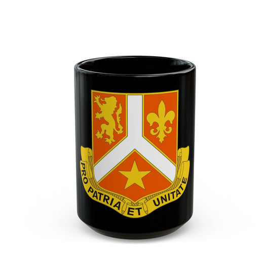 101 Signal Battalion (U.S. Army) Black Coffee Mug-15oz-The Sticker Space