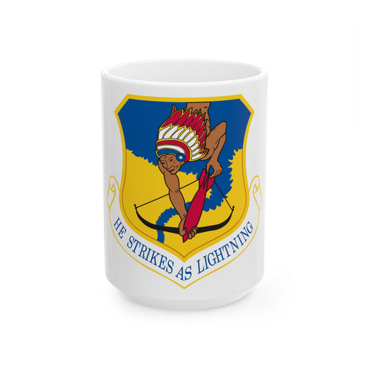 101st Air Refueling Wing (U.S. Air Force) White Coffee Mug-15oz-The Sticker Space