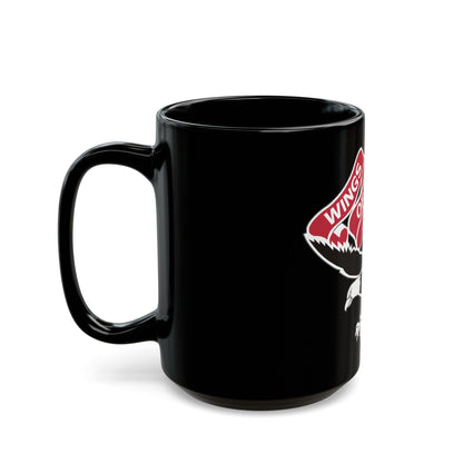 101st Aviation Regiment (U.S. Army) Black Coffee Mug-The Sticker Space