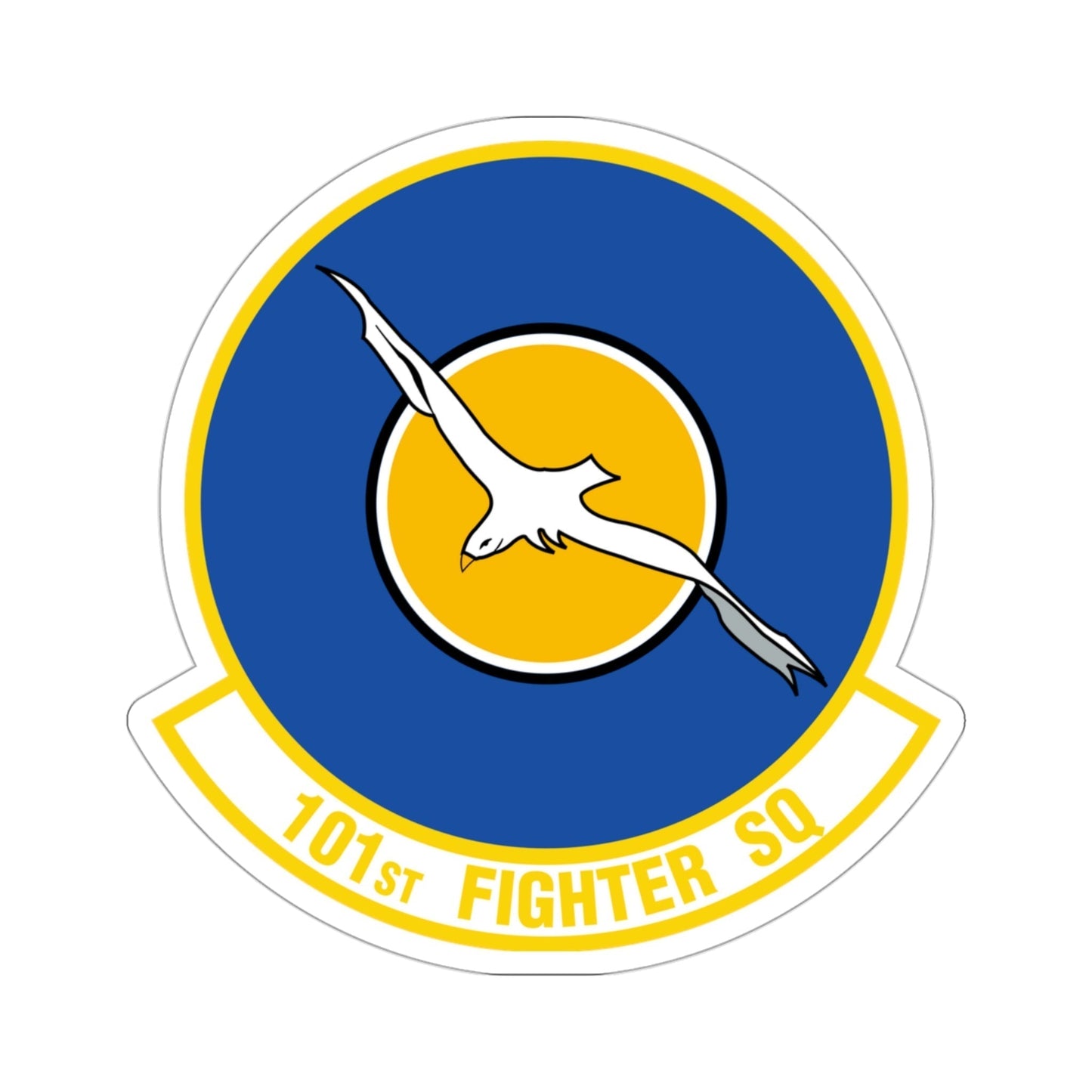 101st Fighter Squadron (U.S. Air Force) STICKER Vinyl Die-Cut Decal-3 Inch-The Sticker Space