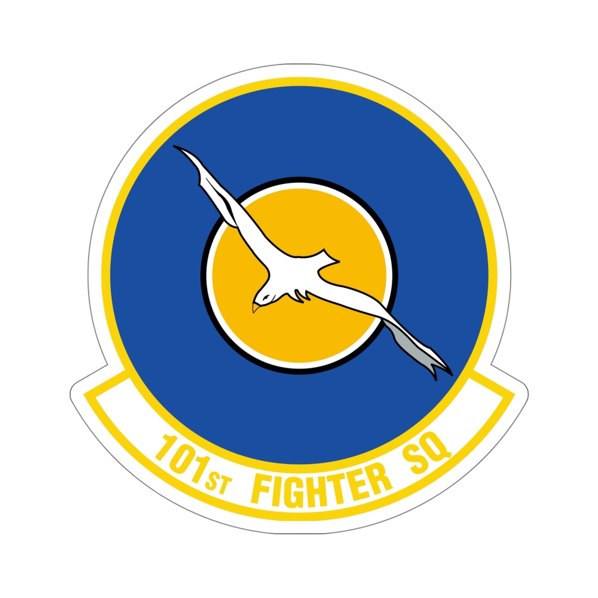 101st Fighter Squadron (U.S. Air Force) STICKER Vinyl Die-Cut Decal-5 Inch-The Sticker Space