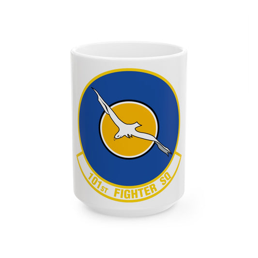 101st Fighter Squadron (U.S. Air Force) White Coffee Mug