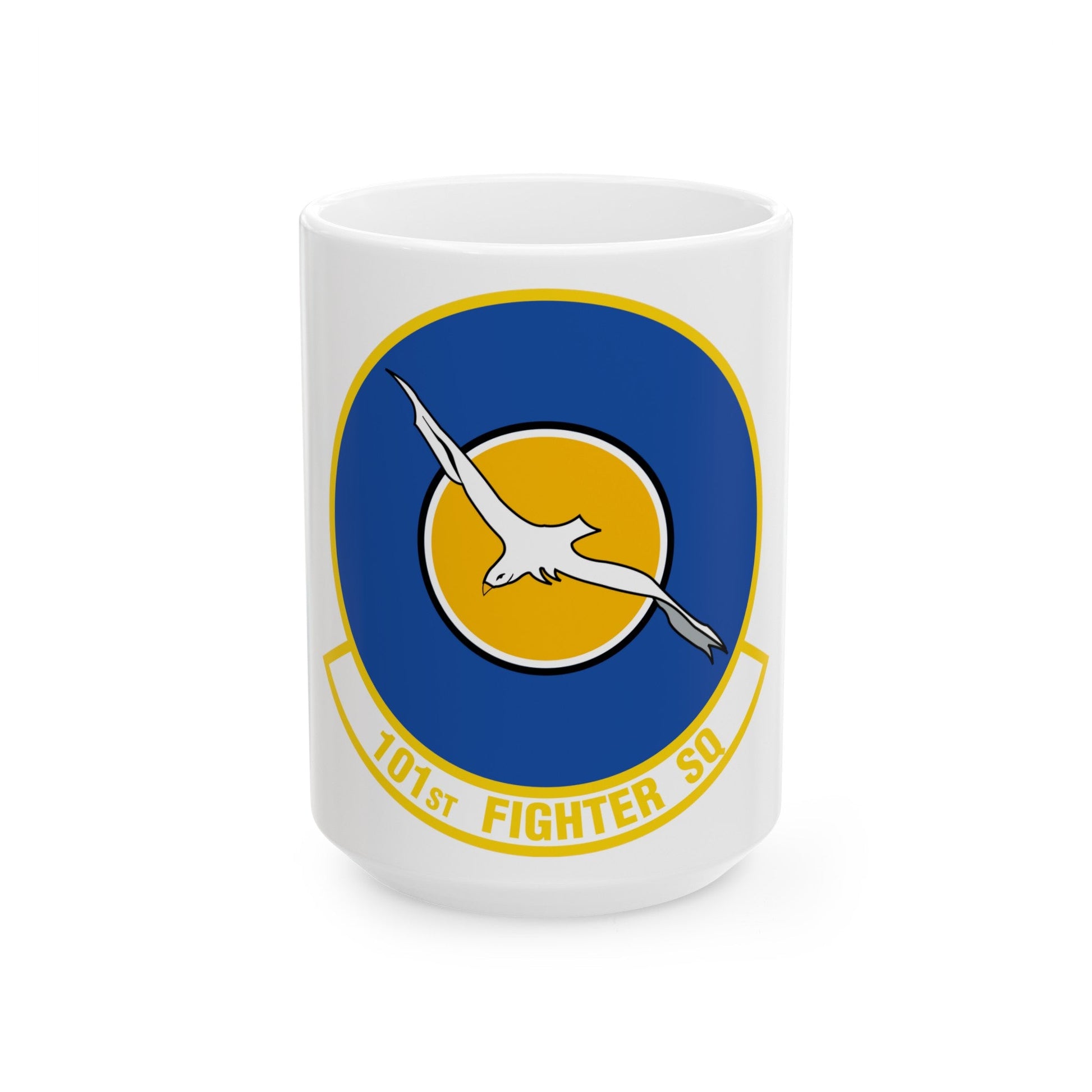 101st Fighter Squadron (U.S. Air Force) White Coffee Mug-15oz-The Sticker Space