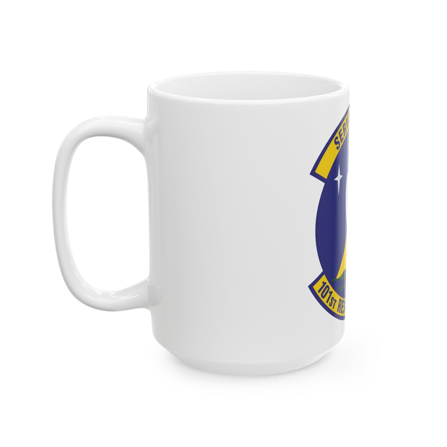 101st Rescue Squadron (U.S. Air Force) White Coffee Mug-The Sticker Space