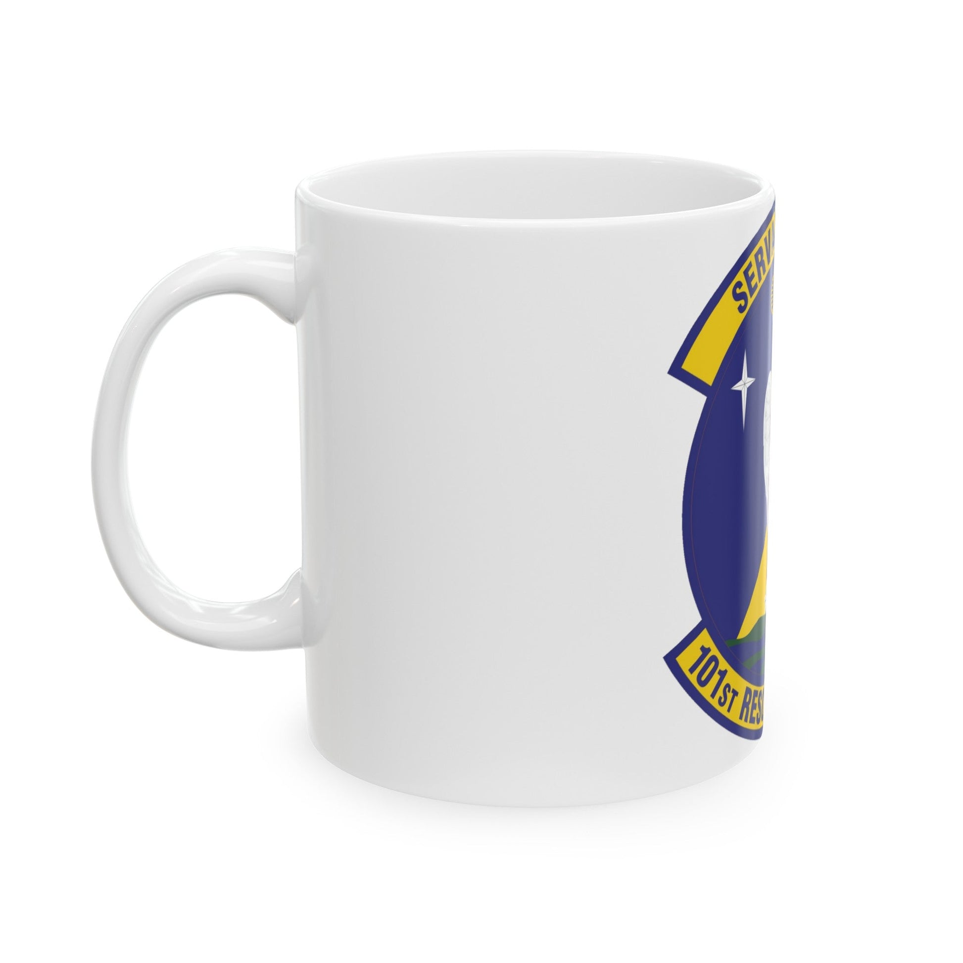 101st Rescue Squadron (U.S. Air Force) White Coffee Mug-The Sticker Space