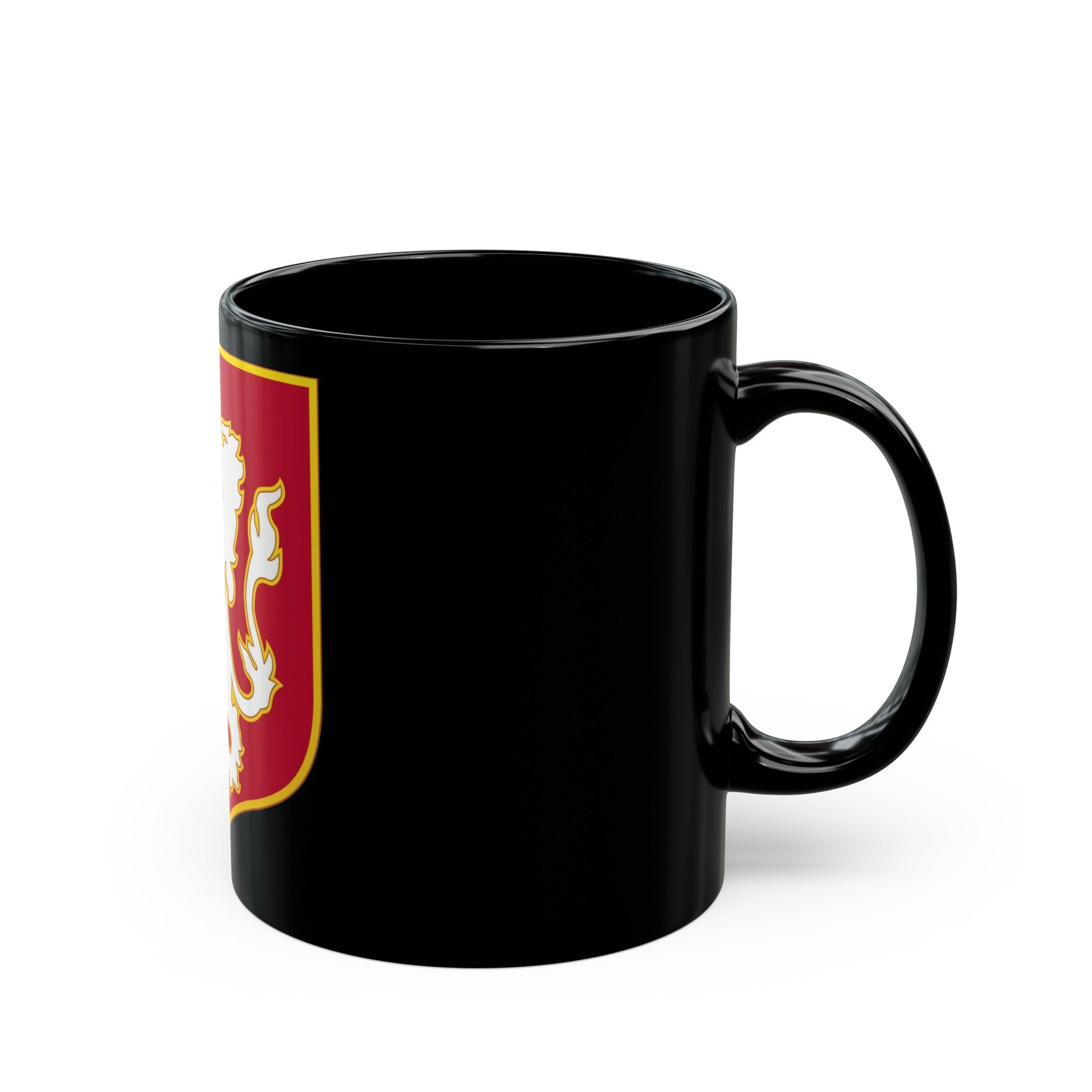 102 Engineer Battalion (U.S. Army) Black Coffee Mug-The Sticker Space