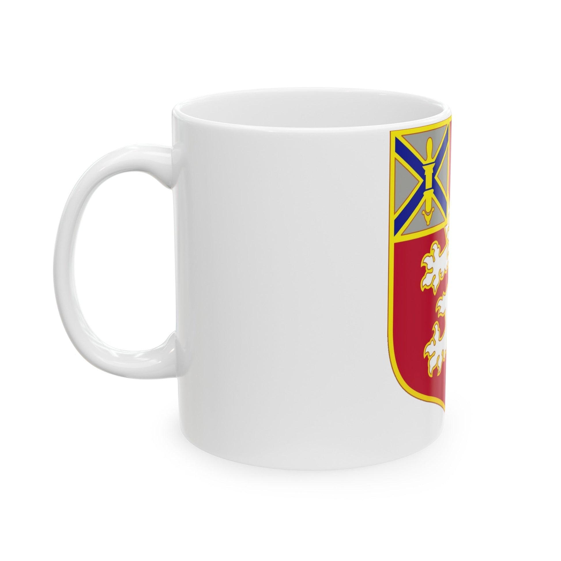 102 Engineer Battalion (U.S. Army) White Coffee Mug-The Sticker Space