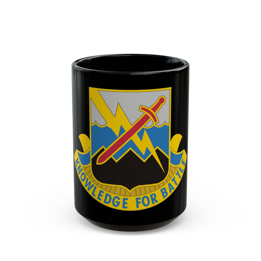 102 Military Intelligence Battalion (U.S. Army) Black Coffee Mug-15oz-The Sticker Space