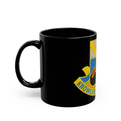 102 Military Intelligence Battalion (U.S. Army) Black Coffee Mug-The Sticker Space