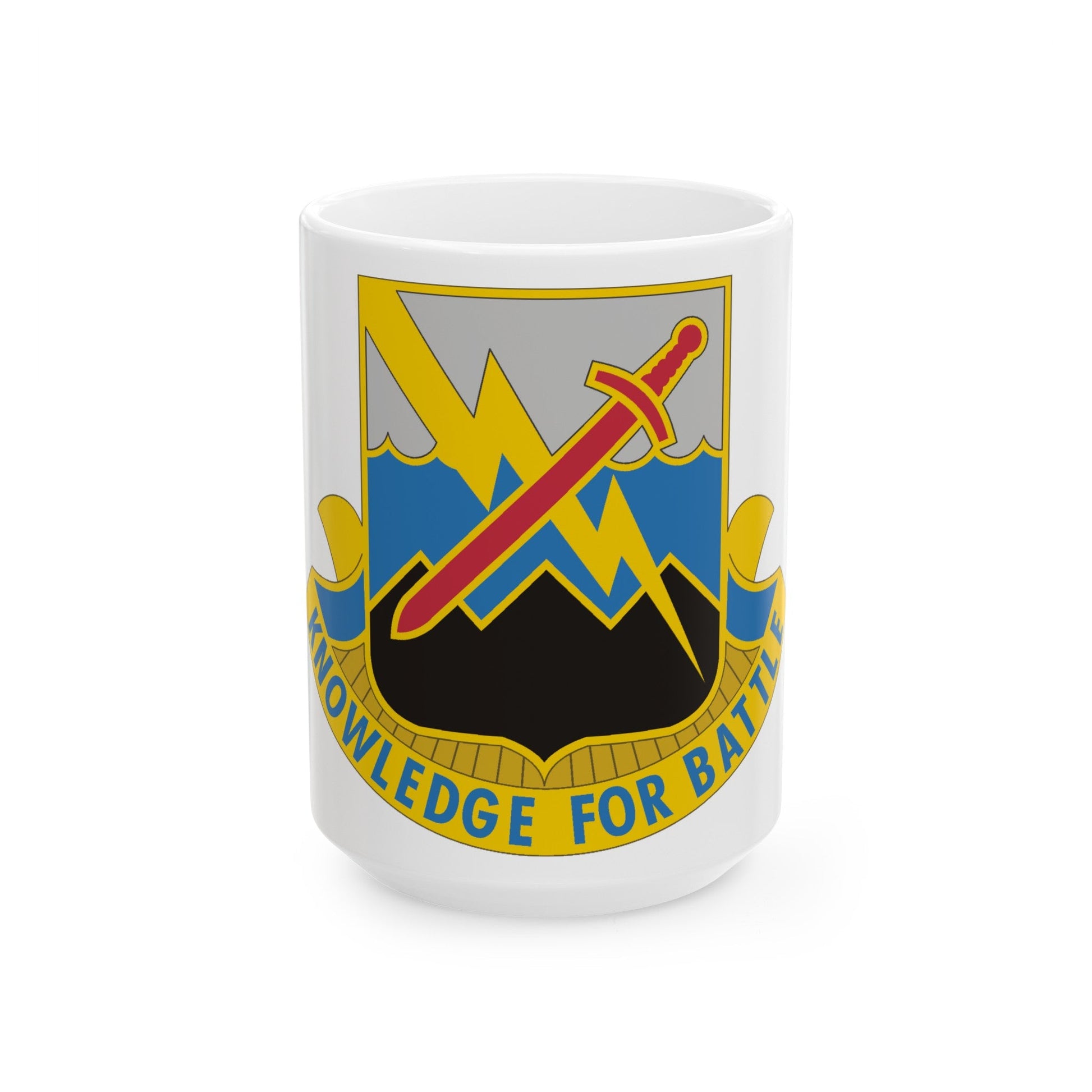 102 Military Intelligence Battalion (U.S. Army) White Coffee Mug-15oz-The Sticker Space