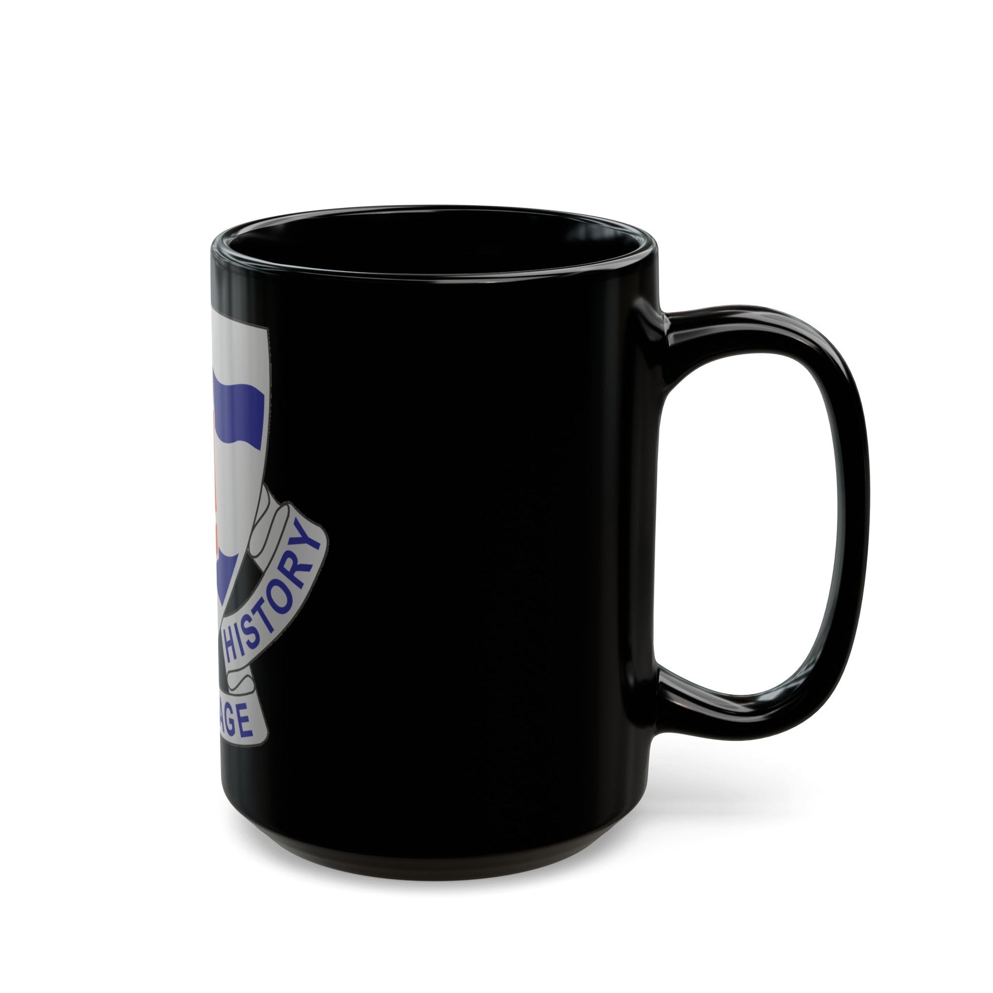 102 Signal Battalion (U.S. Army) Black Coffee Mug-The Sticker Space