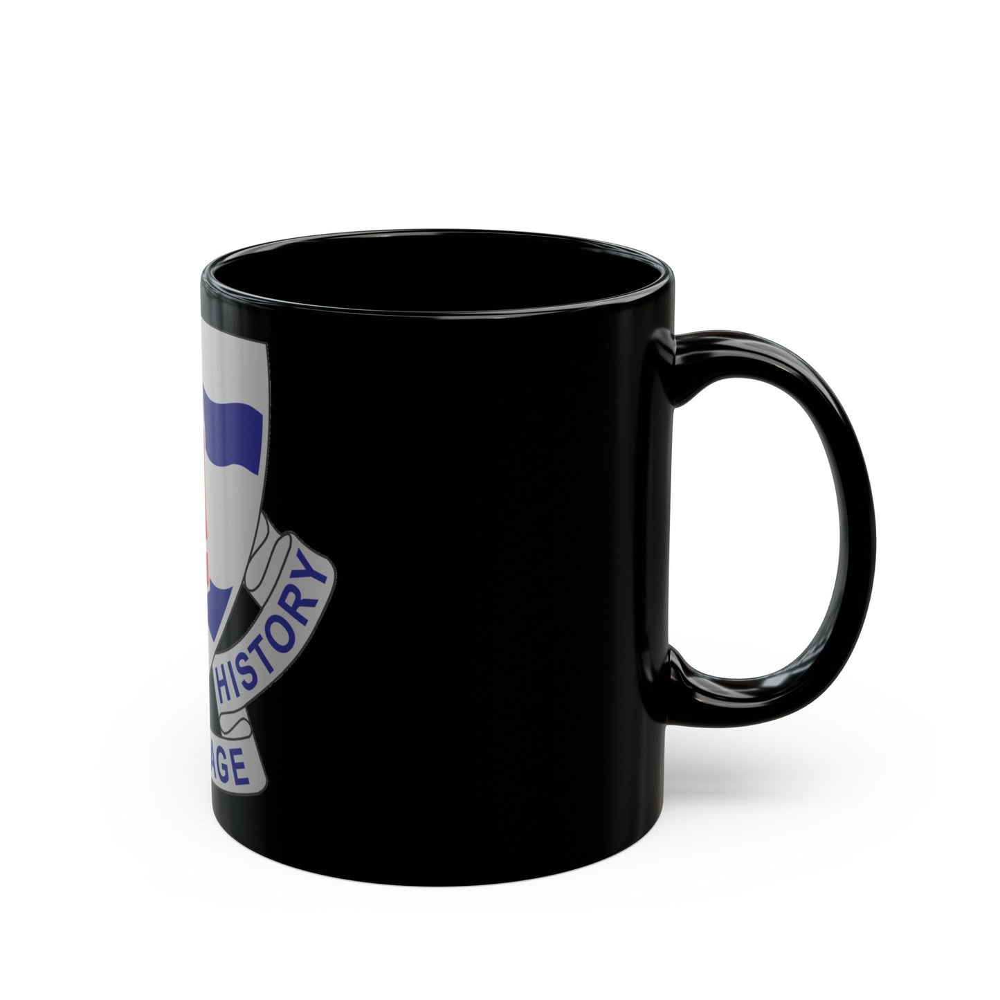 102 Signal Battalion (U.S. Army) Black Coffee Mug-The Sticker Space