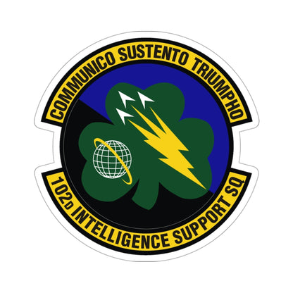 102d Intelligence Support Squadron (U.S. Air Force) STICKER Vinyl Die-Cut Decal-3 Inch-The Sticker Space