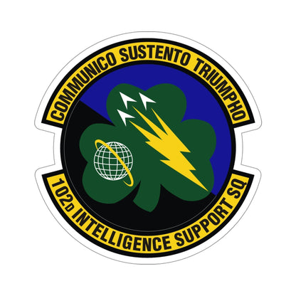 102d Intelligence Support Squadron (U.S. Air Force) STICKER Vinyl Die-Cut Decal-5 Inch-The Sticker Space