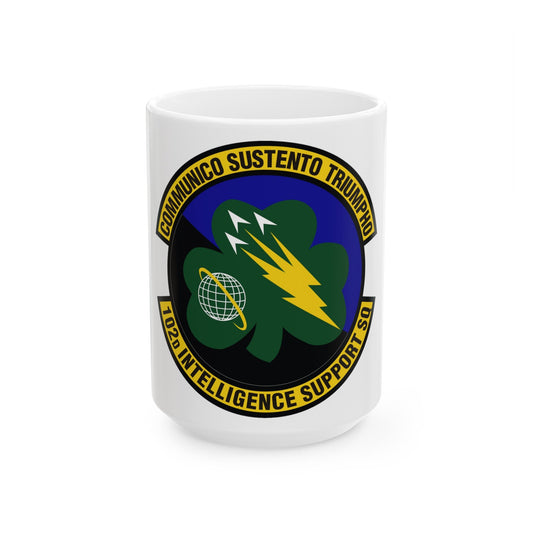 102d Intelligence Support Squadron (U.S. Air Force) White Coffee Mug