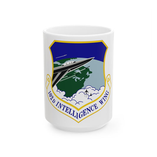 102d Intelligence Wing (U.S. Air Force) White Coffee Mug