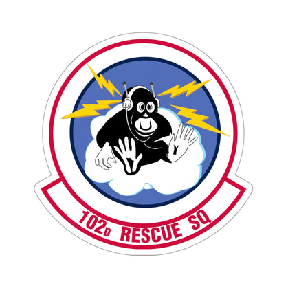102d Rescue Squadron (U.S. Air Force) STICKER Vinyl Die-Cut Decal-4 Inch-The Sticker Space