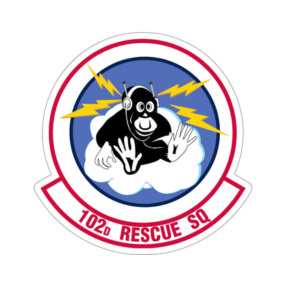 102d Rescue Squadron (U.S. Air Force) STICKER Vinyl Die-Cut Decal-5 Inch-The Sticker Space