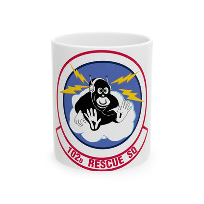 102d Rescue Squadron (U.S. Air Force) White Coffee Mug-11oz-The Sticker Space