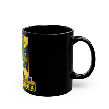 103 Chemical Battalion (U.S. Army) Black Coffee Mug-The Sticker Space