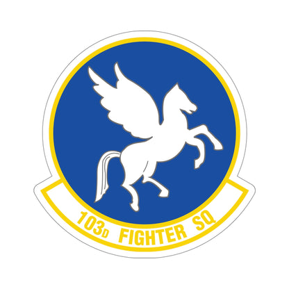 103d Fighter Squadron (U.S. Air Force) STICKER Vinyl Die-Cut Decal-5 Inch-The Sticker Space