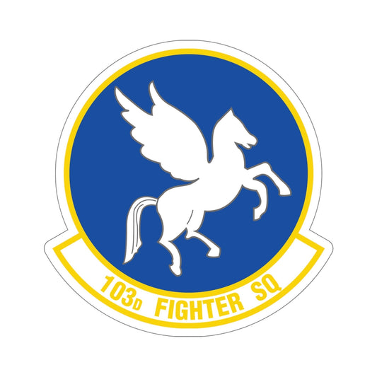 103d Fighter Squadron (U.S. Air Force) STICKER Vinyl Die-Cut Decal-6 Inch-The Sticker Space