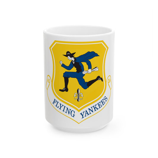 103rd Airlift Wing (U.S. Air Force) White Coffee Mug