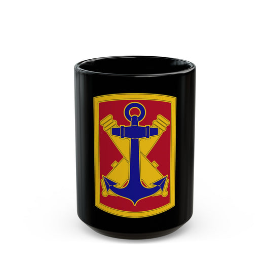 103rd Field Artillery Brigade (U.S. Army) Black Coffee Mug-15oz-The Sticker Space