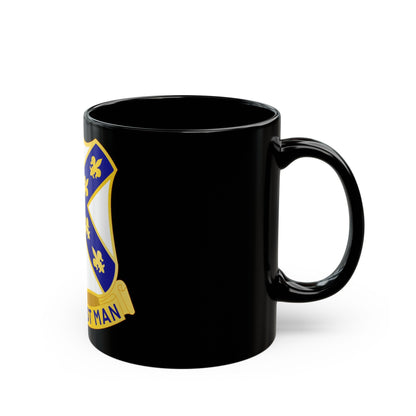 103rd Infantry Regiment (U.S. Army) Black Coffee Mug-The Sticker Space