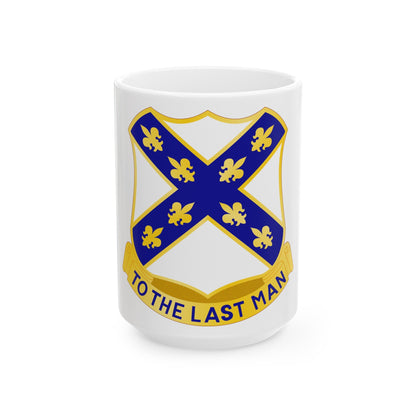 103rd Infantry Regiment (U.S. Army) White Coffee Mug-15oz-The Sticker Space