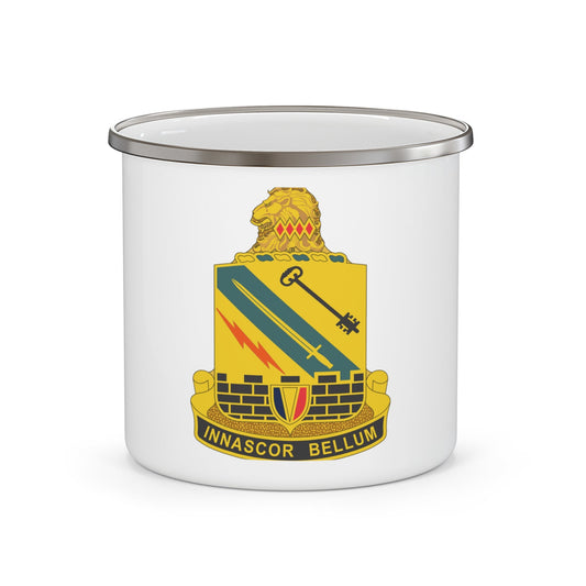 104 Engineer Battalion (U.S. Army) 12oz Enamel Mug-12oz-The Sticker Space