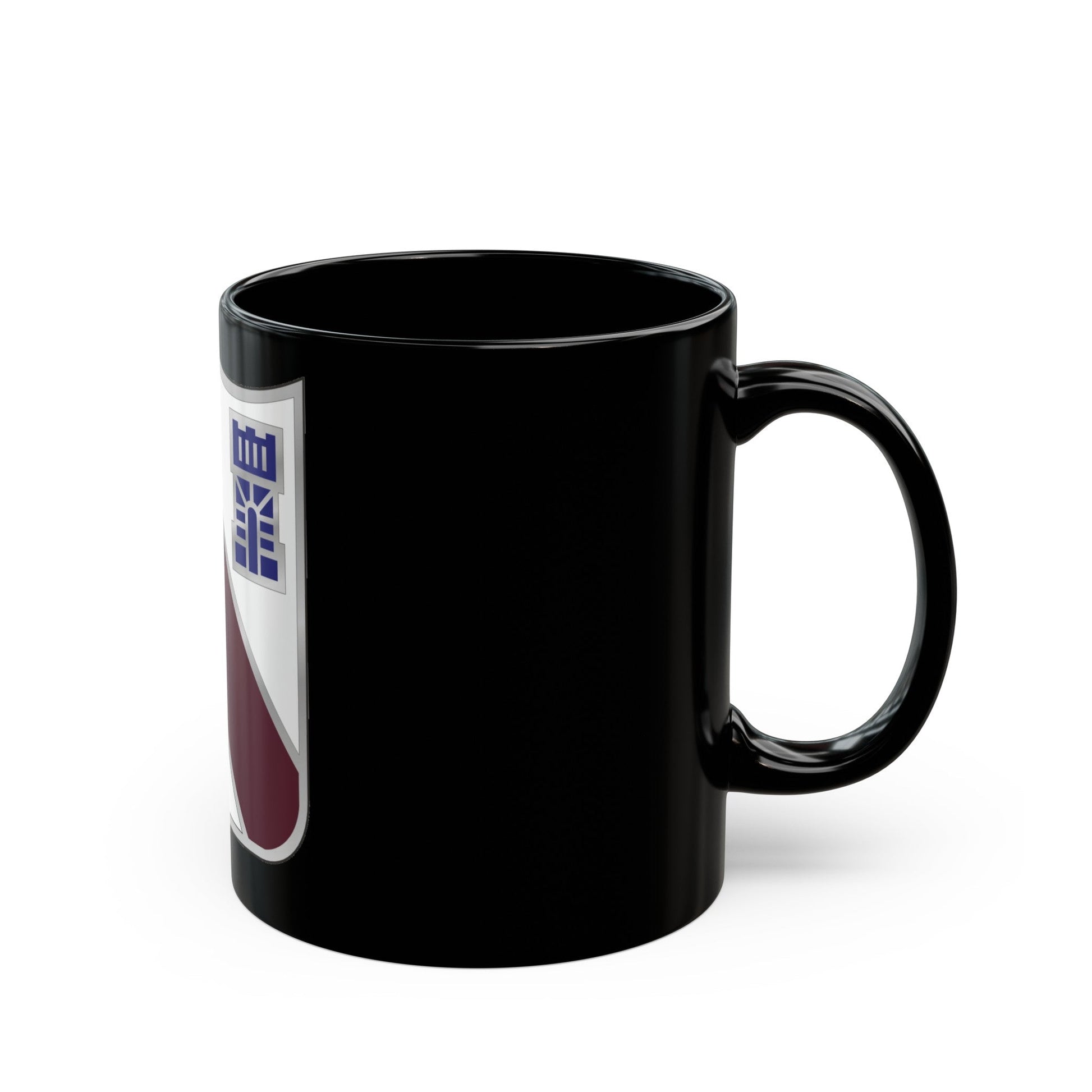 104 Medical Battalion (U.S. Army) Black Coffee Mug-The Sticker Space