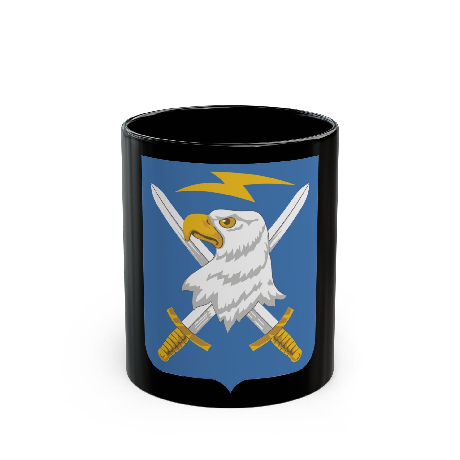 104 Military Intelligence Battalion 2 (U.S. Army) Black Coffee Mug-11oz-The Sticker Space