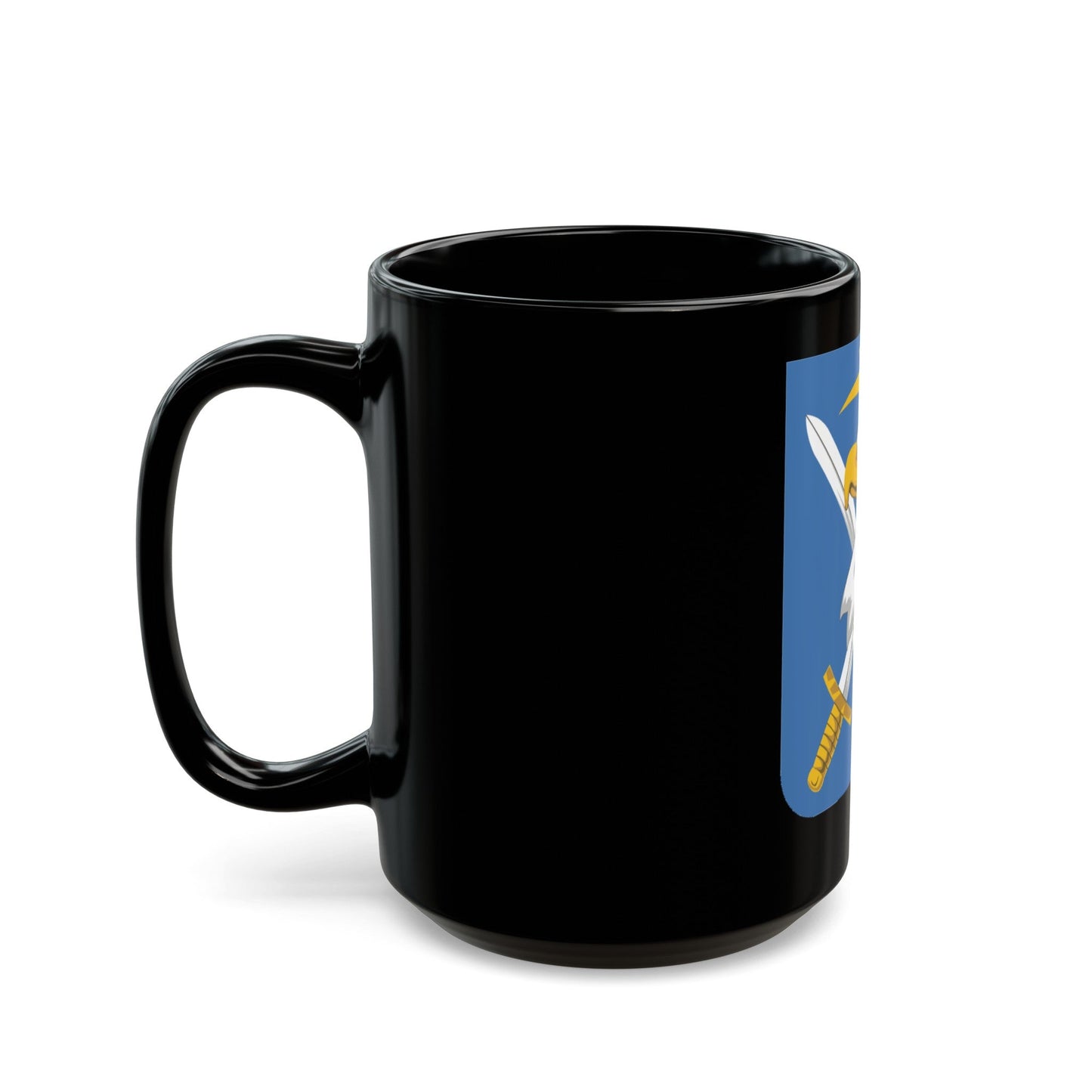 104 Military Intelligence Battalion 2 (U.S. Army) Black Coffee Mug-The Sticker Space