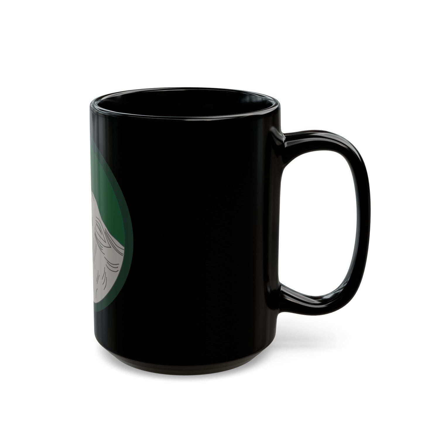 104th infantry (U.S. Army) Black Coffee Mug-The Sticker Space