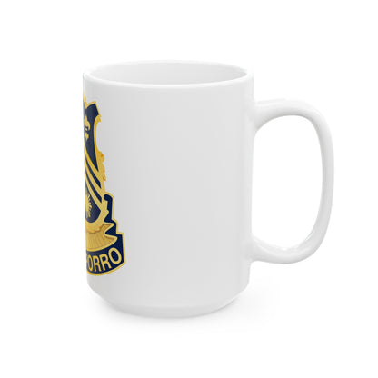 105 Cavalry Regiment (U.S. Army) White Coffee Mug-The Sticker Space