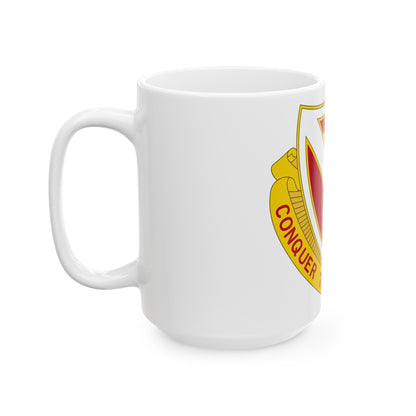 105 Engineer Battalion (U.S. Army) White Coffee Mug-The Sticker Space